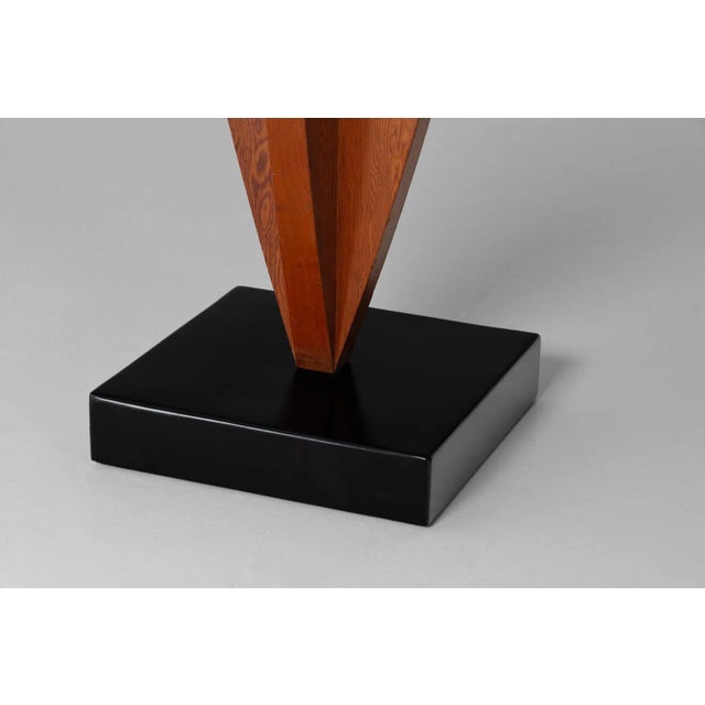 1970s Frans Hermes Abstract Pine Sculpture Netherlands 1970 For Sale - Image 5 of 13