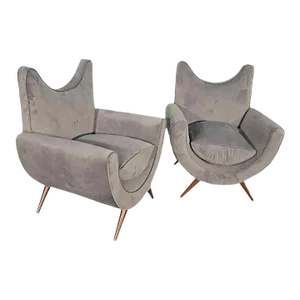 Mid-Century Modern Style Lounge Chairs