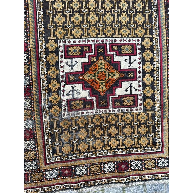 Turkmen Baluch Rug, 1920s For Sale - Image 6 of 18