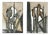 Vintage Wall Tiles from Ruscha-Keramik, W. Germany, 1970s, Set of 2 For Sale