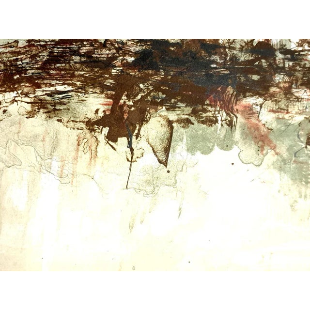 Zao wou-ki - original lithograph 1962 from la tentation de l’occident dimensions: 39 x 28.5 cm publisher: les bibliophiles...