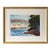 Framed Original Landscape Watercolor Painting For Sale
