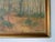 Green 1970’s Dorothy v. Riley “Tranquil Autumn Scene” Woodland Landscape Oil Painting, Wood Frame For Sale - Image 8 of 12