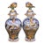 Pair of 19th Century French Faience Bottles With Figural Bird Stoppers For Sale