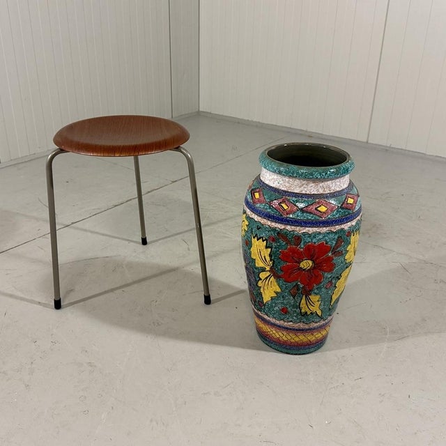 Ceramic Italian Pottery Floor Vase, 1960s For Sale - Image 7 of 8