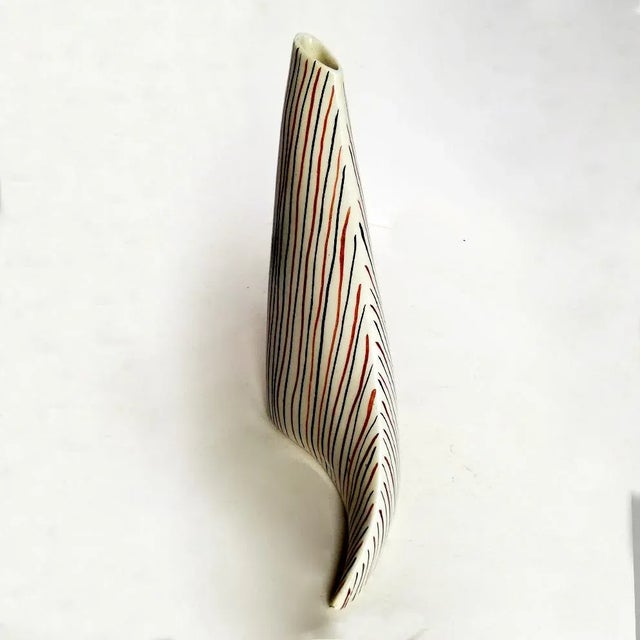 Italian Ceramic Vase by Giulio Guerrieri, 1952 For Sale - Image 6 of 8