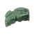 1980s Chinese Hand Carved Natural Jade Feng Shui Lucky Pixiu Figure Pendant For Sale - Image 5 of 7