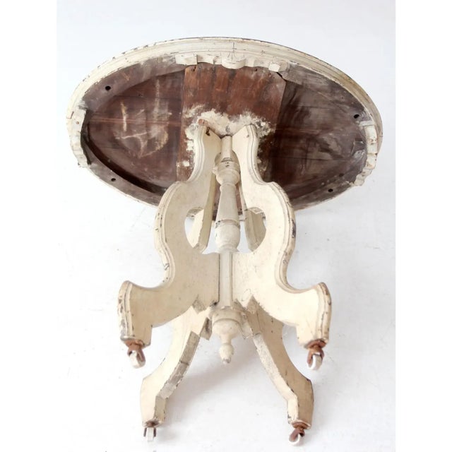 Antique Victorian East Lake Style Accent Table For Sale - Image 15 of 16