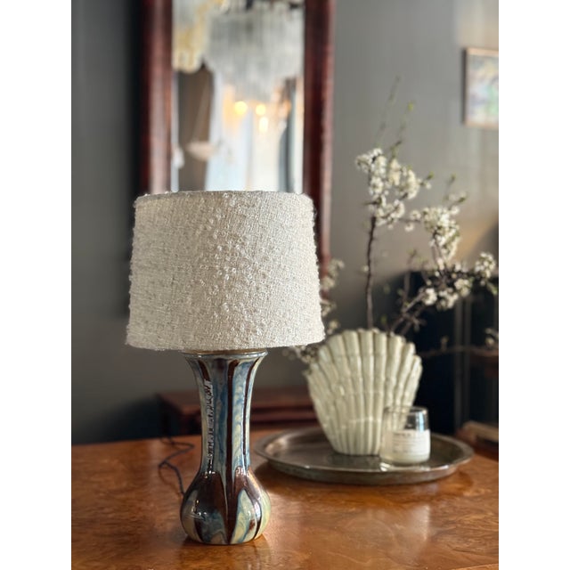 Antique Art Deco Table Lamp from Upsala Ekeby, 1910s For Sale - Image 4 of 10
