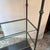 Late 20th Century Towering Metal + Glass Etagere For Sale - Image 5 of 12