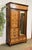 20th Century Art Nouveau Wardrobe in Pitch Pine and Speckled Maple Burl For Sale - Image 4 of 18