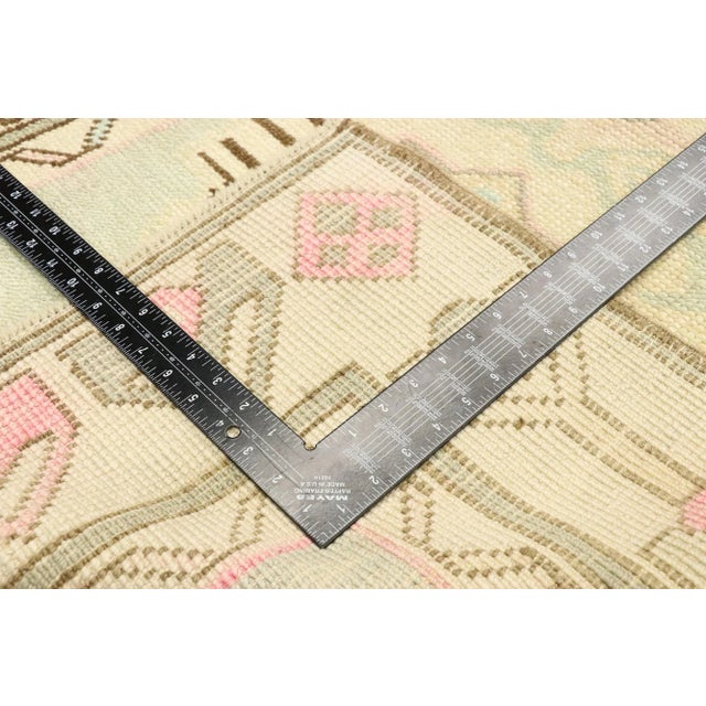 Vintage Turkish Oushak Rug - 02'11 X 05'02 For Sale In Dallas - Image 6 of 11