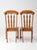 Mid-Century Singer Furniture Wood Dining Chairs With Upholstered Seats Pair For Sale - Image 9 of 15