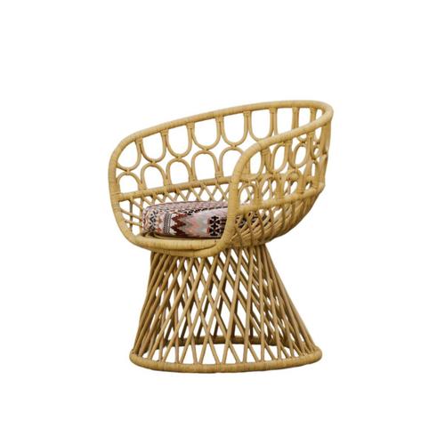 Miss Lo Chair in Stained Rattan by Popus Editions For Sale - Image 4 of 8