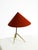 Black Large Mid-Century Modern Tripod Brass Table Lamp with Fabric Shade from Kalmar, 1950s For Sale - Image 8 of 18