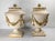 Mid 20th Century Mid-Century Pair of Italian Capodimonte or Nove Style Floral Covered Urns For Sale - Image 5 of 16