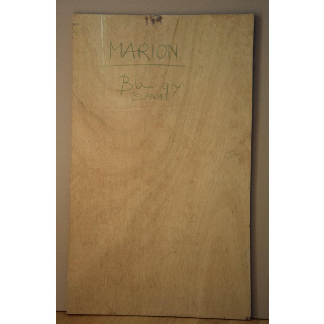 Wolfgang Blanke, Nude Marion, 1997, Emulsion on Plywood For Sale - Image 11 of 13
