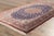 Navy Blue Vintage Persian Qum Rug, 03'04 X 04'10 For Sale - Image 8 of 10