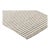 Part & Parcel Goods Textured Scallop Stripe Runner, 2’6”x12’, Sky Blue and Eggshell For Sale
