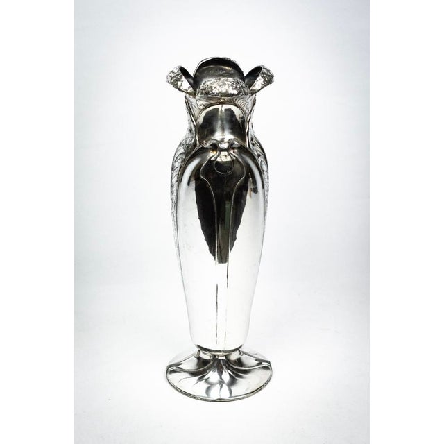 Silver Art Nouveau Gallia Umbella Vase in Silver-Plated Metal from Christofle, 1904 For Sale - Image 8 of 15