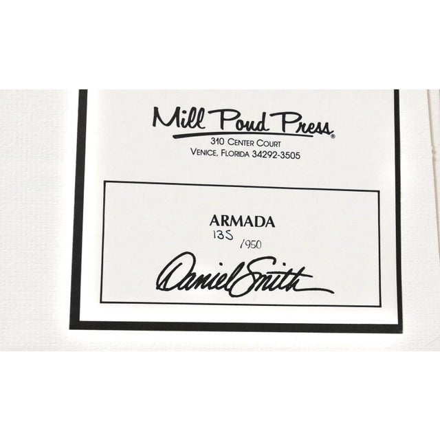 Daniel Smith "Armada" Signed Limited Edition Orca Lithograph, 1992 For Sale In Denver - Image 6 of 9