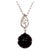 Carved Tahitian Pearl Necklace 18k White Gold 0.03 TCW Certified For Sale In New York - Image 6 of 8