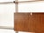 Mid-Century Italian Modern Free-Standing Bookshelf in Wood & Brass, 1960s For Sale - Image 14 of 18