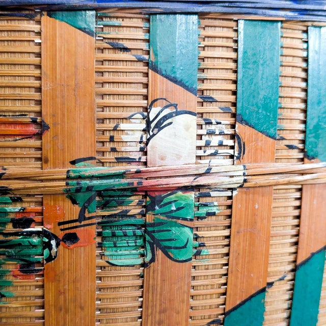 Antique Chinese Wedding Basket For Sale - Image 9 of 14