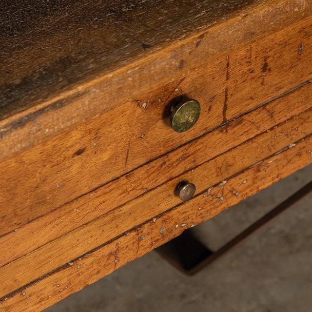 Set of 20th Century French Walnut Jewellery Makers Benches, 1920s For Sale - Image 11 of 18