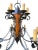Made in Italy Mediterranean Revival Wrought Iron Style 12 Light Candle Chandelier For Sale - Image 14 of 15