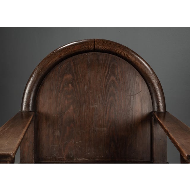 Armchair with Soul in Pinewood, 1940s For Sale - Image 18 of 18