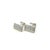 Traditional 1990s Pair of Tiffany & Co Estate "Atlas" Cufflinks Sterling Silver 9.43 Grams For Sale - Image 3 of 8