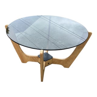 1970s Luna Style Cocktail Table For Sale