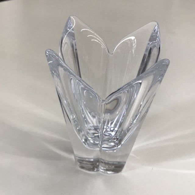 Orrefors Swedish Crystal Vase Chairish