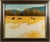 In "Winter Light," a serene landscape unfolds, featuring grazing animals amidst a golden field dusted with snow. The warm...