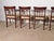 Antique Circa 1920s-30s Set of 6 Sheraton Charak Furniture Dining Chairs For Sale - Image 10 of 18