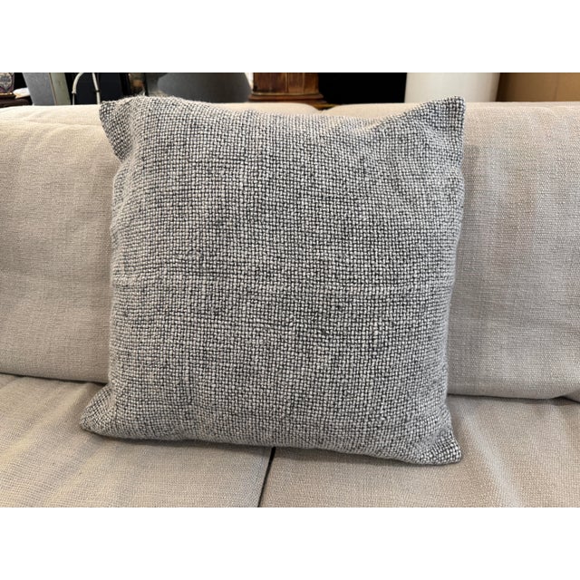 Pottery Barn Faye Chenille Throw Pillows, Pair For Sale - Image 12 of 12