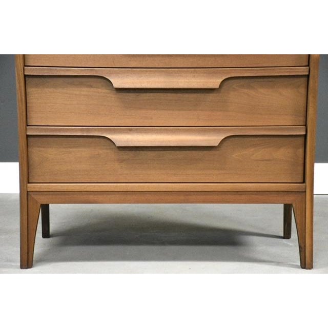 1960s Walnut Tall Dresser by Johnson Carper For Sale - Image 10 of 12
