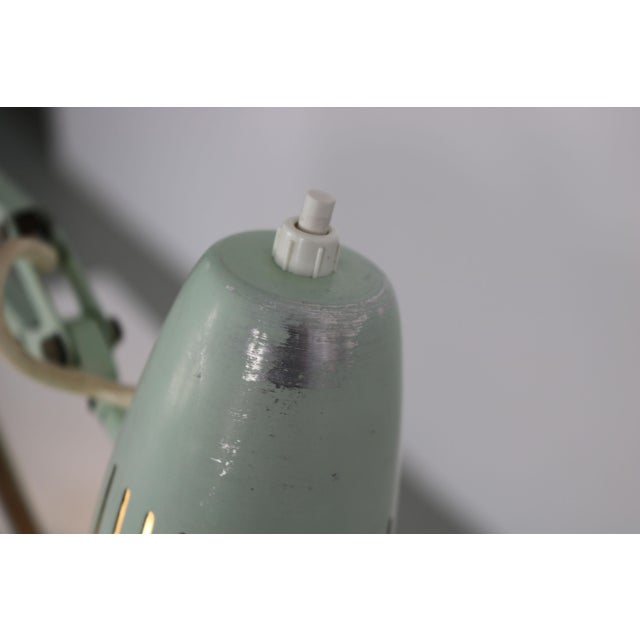 Mid-Century Spring-Balanced Adjustable Desk Lamp from Ledu, Sweden, 1950s For Sale - Image 12 of 18