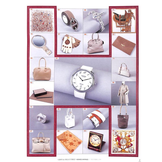 Paper Hermès Paris Vintage Auction Catalog 2014 For Sale - Image 7 of 13