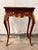 This exceptional side table represents the elegant "Transitional" period of French cabinetmaking, seamlessly blending the...
