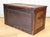 Brown Antique Arts & Crafts Flemish Pyrography Storage Chest Box For Sale - Image 8 of 10