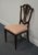 HENREDON FURNITURE Solid Mahogany Traditional Hepplewhite Style Shield Back Dining Side Chair 9002-28 39.25" High 21" Wide...