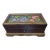 Embellished Antique Folk Art Jewelry Box For Sale