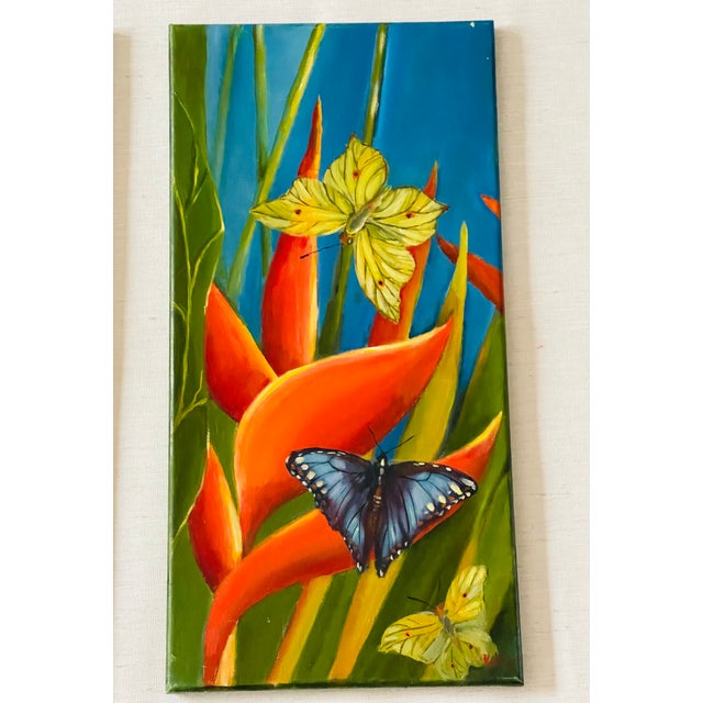 Contemporary Contemporary Original Art -Florida. Butterfly Painting For Sale - Image 3 of 3