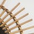 19th Century France Tan Bamboo Mirror For Sale - Image 9 of 10