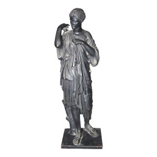 19th Century Neoclassical Bronze of Diane De Gabies by Susse Freres For Sale