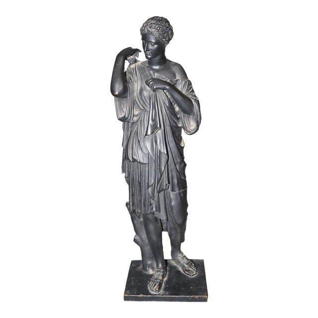 19th Century Neoclassical Bronze of Diane De Gabies by Susse Freres For Sale