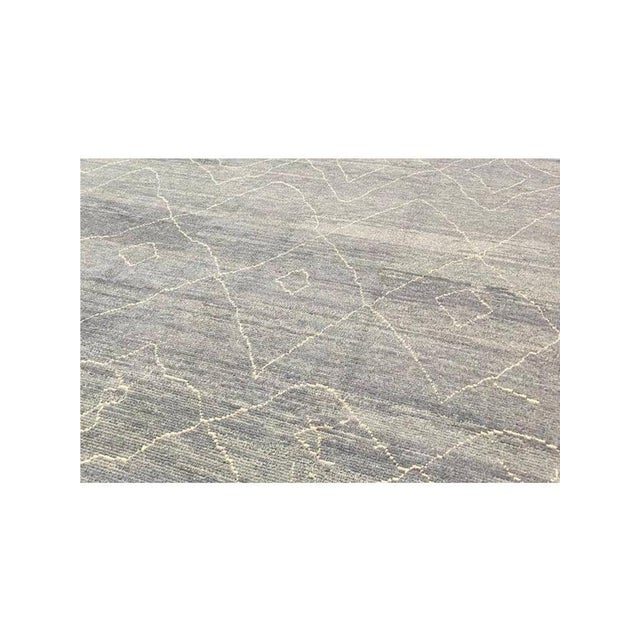 Exact Size: 9'11" x 14'5" Color: Gray Age: New Materials: Wool Construction: Hand Knotted Origin: Turkey