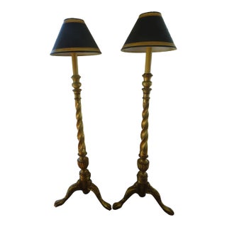 Late 20th Century Buffet Lamps From Maitland-Smith - a Pair For Sale